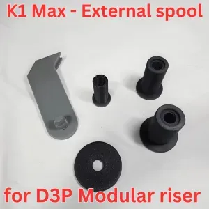Interchangeable spool holder for K1 Max - K2 Plus D3P riser