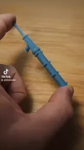 Terminal Station Buffer Stop - H0 Scale - With Movement