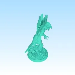 Harpy tabletop model for D&D, DSA, Heroquest