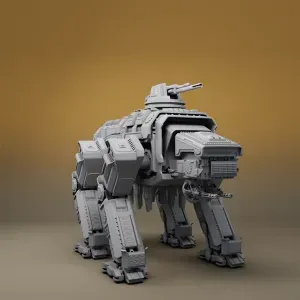 AUTOMATON FACTORY STRIDER | HELLDIVER 2 | 3D PRINTABLE FIGUR