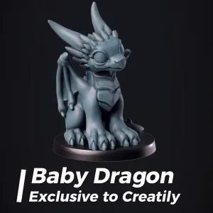 [EXCLUSIVE]Baby Dragon-Creality Cloud c/o Printed Obsession