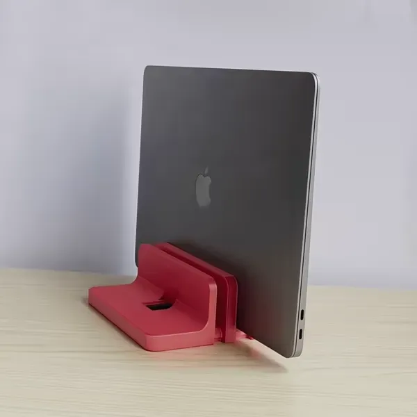 vertical laptop stand (adjustable) for 2 devices — Image 2 of 9