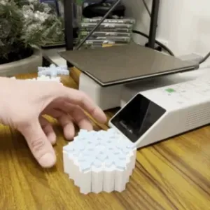 Snowflake Hexcell Fidget Grids
