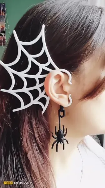 Spider web earring — Фото 6 из 9