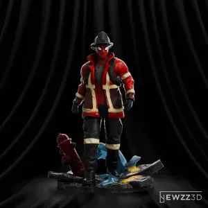 Firefighter Spider-Man