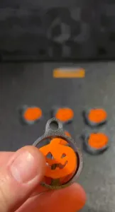 Pumpkin Keychain