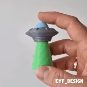 UFO Clicker Fidget Toy