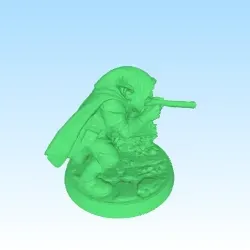 Goblin assassin with sarbacane D&D DSA tabletop