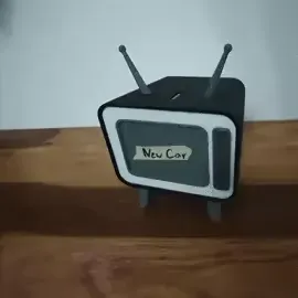 Super cute money box for your dream! Cool Old TV Edition!