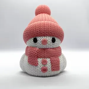 Knitted Snowman