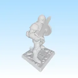 knight in armor tabletop skirmish game heroquest DnD DSA