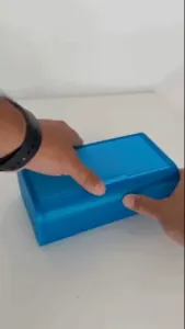 Modular Storage Box with Sliding Lid – 3D Printable Organize
