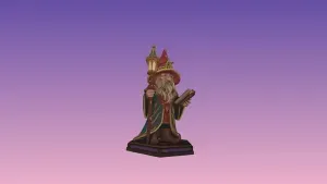4603 Fairy Tale Gnome – Color Full-Body Figurine STL DND