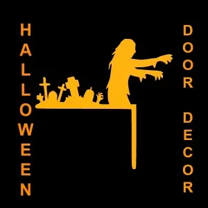 Halloween door decor 68