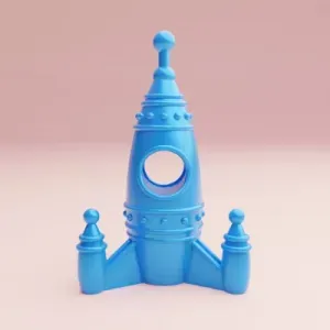 Cool Rocket Spaceship Toy Design Idea for Fun