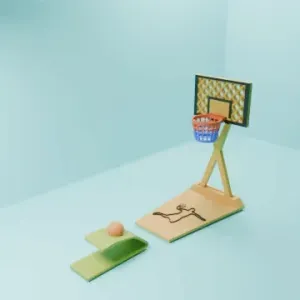 Mini Desktop Basketball Hoop