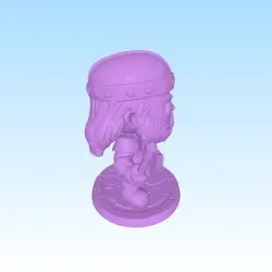 Funko style fanart D&D Dwarf