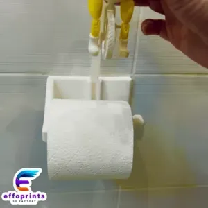 Easter Chick Egg Riding On Toilet Paper Hanger Gadget