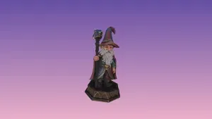 4608 Fairy Tale Gnome – Color Full-Body Figurine STL DND