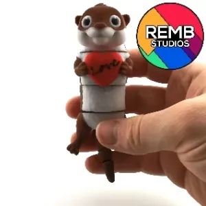 Articulated Love Otter | Flexi Otter