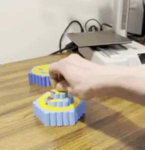 Emoji Hexcell Fidget Flexi Grids