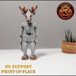 FLEXI WENDIGO HALLOWEEN SPECIAL | PRINT IN PLACE