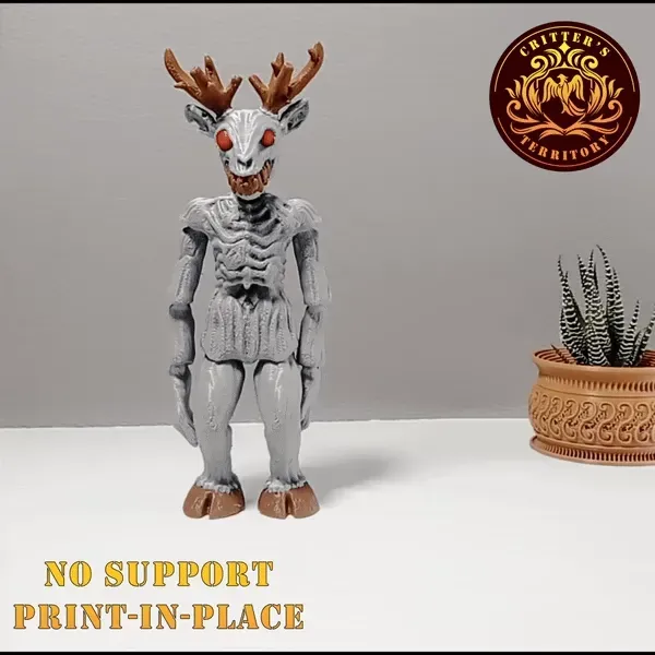 FLEXI WENDIGO HALLOWEEN SPECIAL | PRINT IN PLACE