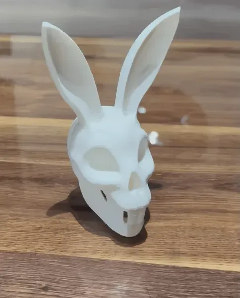 BUNNY SKULL / A UNIQUE EASTER DECORATION — Image 2 of 5