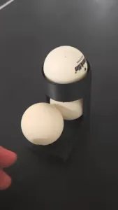 Ping pong ball dispenser wall mount