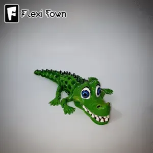 Flexi Print-in-Place Crocodile