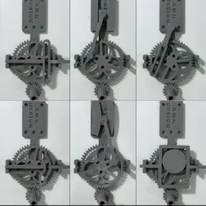 Multi mechanical educational toy