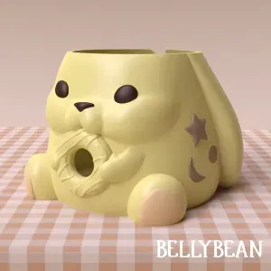 Popo the Bunny Yarn Bowl Holder for Knitting Crochet | Hobby