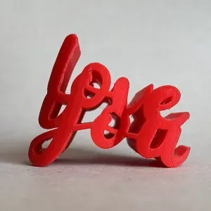 LOVE YOU - HEART TEXT FLIP VALENTINE'S DAY GIFT