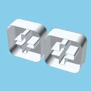 Red Cross logo (Square with a Cross), nestable box (v1)