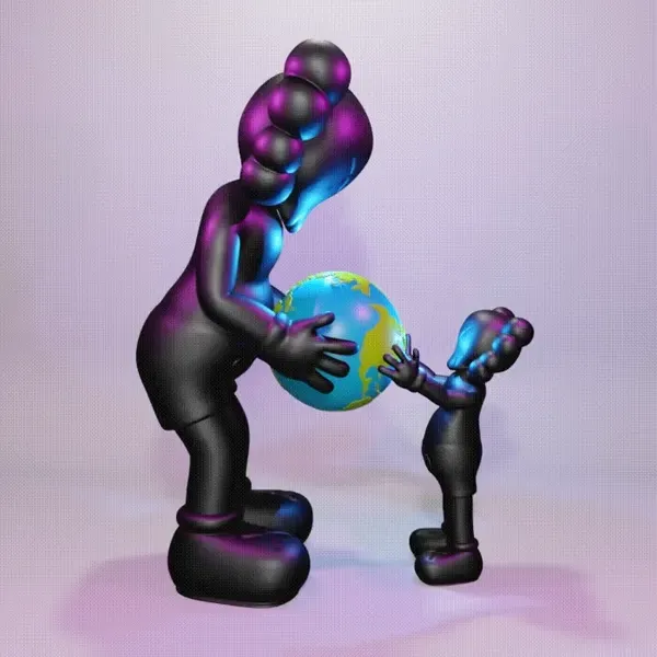 KAWS THE PROMISE FIGURE - 3D PRINT MODELS