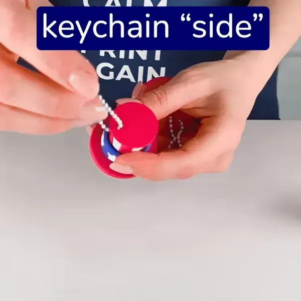 Uncle Sam Hat Clicker Keychain – 4th of July Edition — Фото 4 из 9
