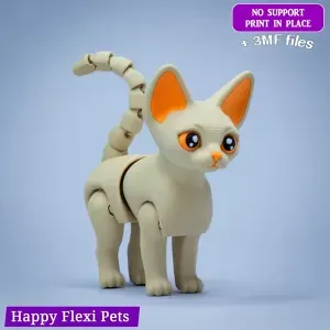 Kiki the flexi toy - slender cat (#81)