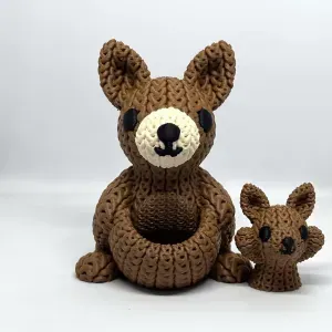 Knitted Kangaroo