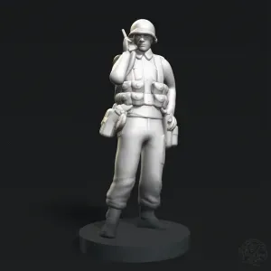 Soldier with Radio #RoZ