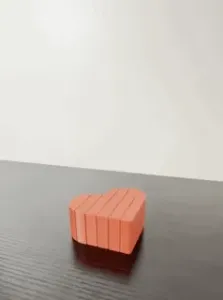 Sliding Heart Pixel Fidget