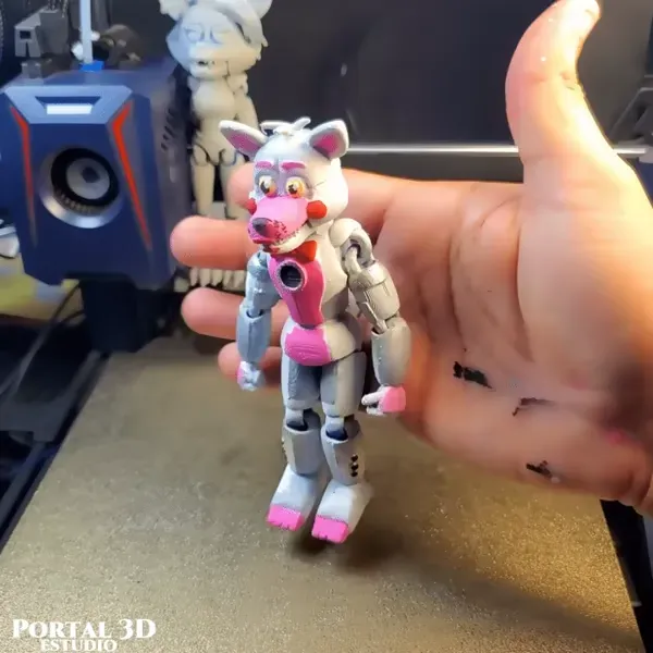 FUNTIME FOXY / / PRINT-IN-PLACE WITHOUT SUPPORT — Image 3 of 6