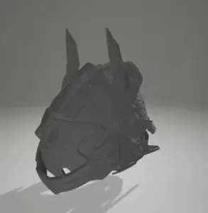 First Descecdant Ultimate Viessa Bunny helmet Cyberpunk Sci