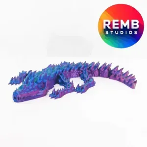 Articulated Dragon | Flexi Horn Dragon