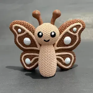 Knitted Butterfly