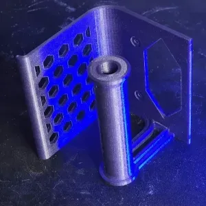 TOILET PAPER HOLDER WITHOUT MOVING PARTS (NO SUPPORT)