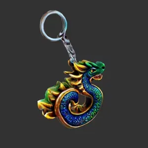 Llavero dragón