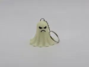Angry Halloween Ghost Keychain (Remix)