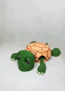 Turtle cup holder (No supports needed)