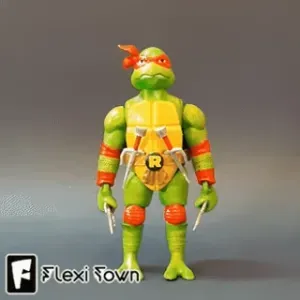 Flexi Print-in-Place Teenage Mutant Ninja Turtles, Raphael