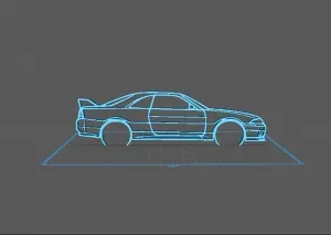Nissan - R33 GTR